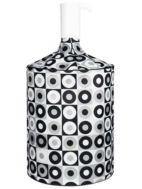Купить чехол на бутыль 19л Op Art, для помпы
