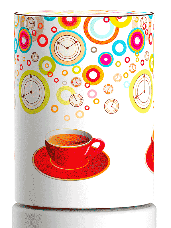 Купить чехол на бутыль 19л Coffee Time, для кулера